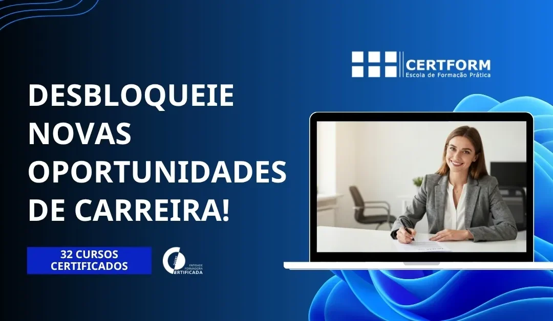 Desbloqueie Novas Oportunidades de Carreira com Formação Certificada Certform Online